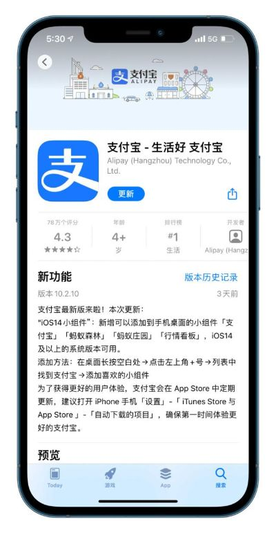 支付宝苹果老版本,效率资料解释定义_AR版_v7.547